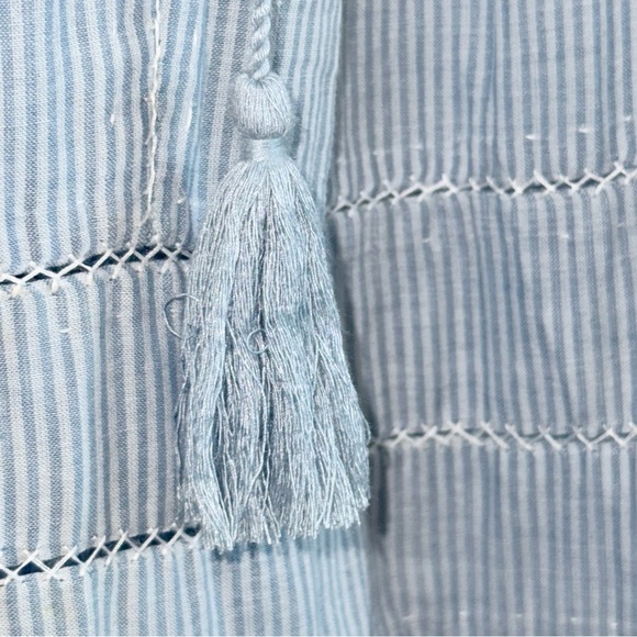 Ulla Johnson Striped Virginie Dress Blue White Maxi Lined Size 2 Women's Coastal - Picture 8 of 16